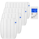 MYLEK Panel Heater Radiator Electric With Programmable Digital Timer