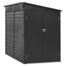 Breeins 4.6 x 9ft Outdoor Steel Storage Shed