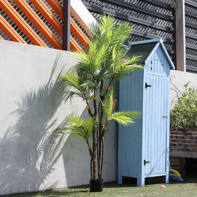 Breeins Artificial Areca Palm Tree in Pot Home Decoration