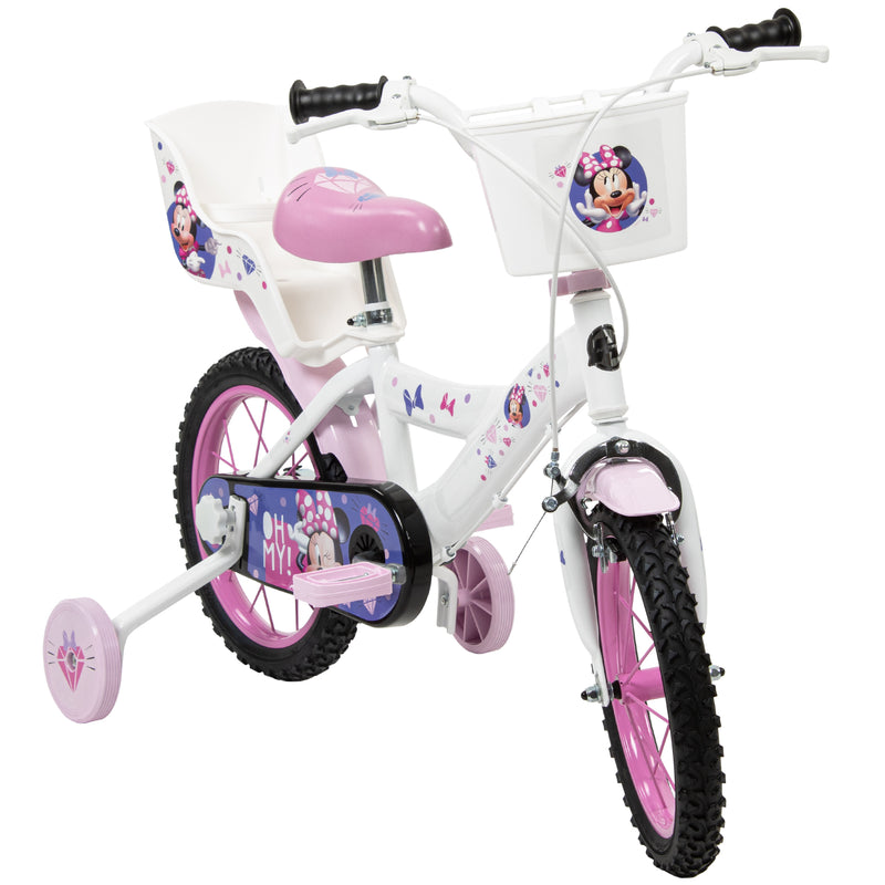 Minnie Bicycle - White, Pink