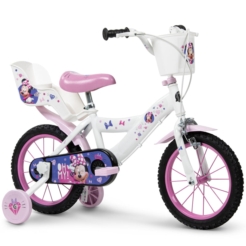 Minnie Bicycle - White, Pink
