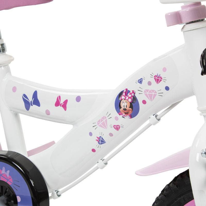 Minnie Bicycle - White, Pink