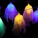 LED Spooky Skull String Lights