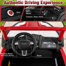 24V Kids Ride on UTV with 4 x 100W Powerful Engin and Remote Control-Red