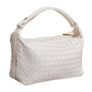 Modishion Elegant Woven Faux-Leather Shoulder Bag