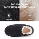 Non-Slip Fluffy Winter Slippers - Black
