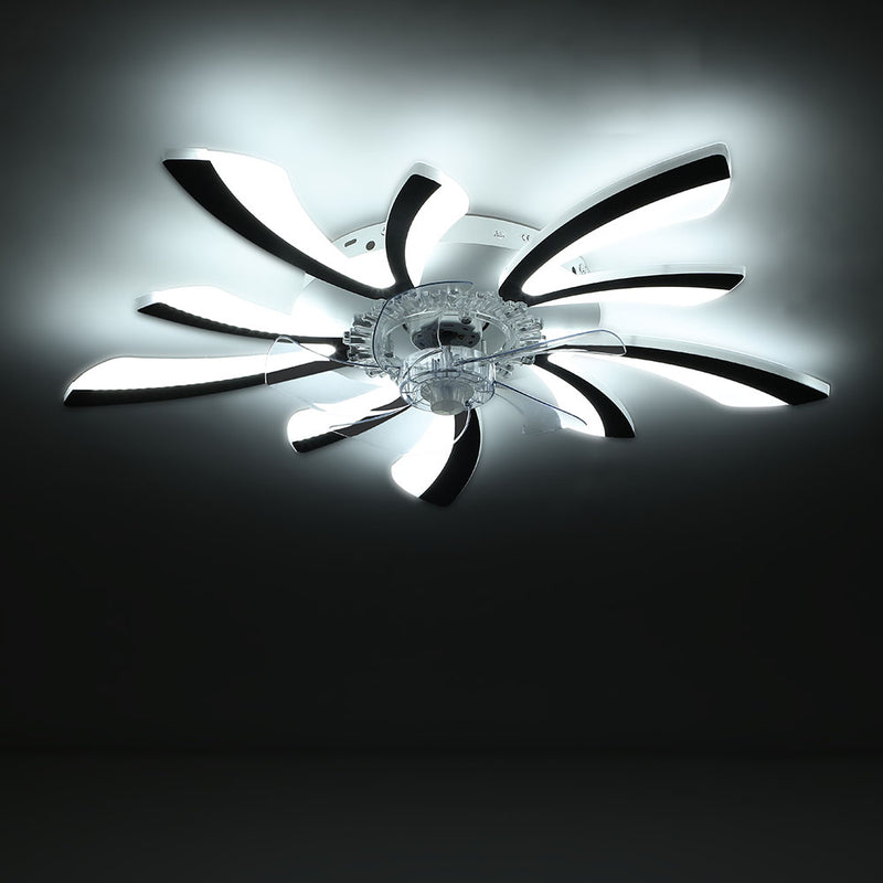 Cottonfy UK Creative Irregular Shape Ceiling Fan Light