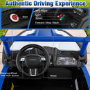 24V 2-Seater Ride On UTV for Kids 4WD/2WD Switchable with Remote & Music