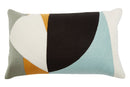 Bosie Ozella Multi Colour Rectangular Cushion