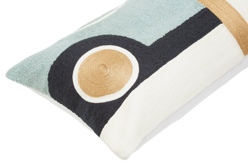 Bosie Ozella Abstract Rectangular Cushion