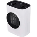 MYLEK Fan Heater Oscillating 1.8kW Ceramic PTC 2 Heat Settings Produces Warm Air Adjustable Thermostat
