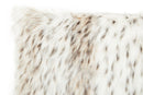 Bosie Lamina Animal Print Rectangular Fur Cushion