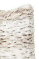 Bosie Lamina Animal Print Rectangular Fur Cushion
