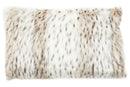 Bosie Lamina Animal Print Rectangular Fur Cushion