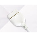 GlamHaus Electric Blanket - Fitted Mattress Bed Cover - White Diamond Quilted - Settings For Feet And Body, Timer
