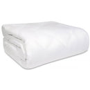 GlamHaus Electric Blanket - Fitted Mattress Bed Cover - White Diamond Quilted - Settings For Feet And Body, Timer