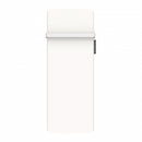 MYLEK Infrared Panel Heater - 24/7 Timer - Upright - Eco Low Energy - Removable Towel Rail Wall Mountable