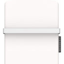 MYLEK Infrared Panel Heater - 24/7 Timer - Upright - Eco Low Energy - Removable Towel Rail Wall Mountable