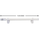 Tubular Heater 55W Low Energy - Tube 51cm and Cage Guard 41cm - Adjustable Thermostat