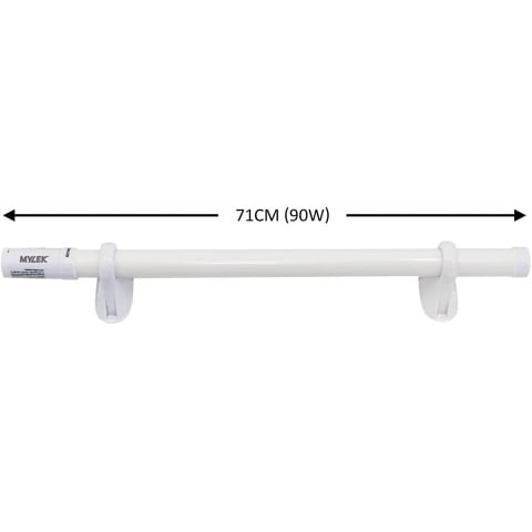 Tubular Heater 190W Low Energy - Tube 150cm and Cage Guard 1410cm - Adjustable Thermostat