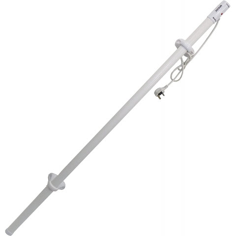 Mylek Tubular Heater 60W - 340mm - Low Energy Tube - Built in Digital Timer Thermal Cut Out - Mounting Brackets Greenhouse, Garage