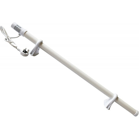 Mylek Tubular Heater 55W 510mm Low Energy Tube Built in Thermostat And Mounting Brackets Greenhouse, Garage, Caravan