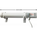 Tubular Heater 60W Low Energy - Tube 34cm And Cage Guard 31cm - Built in Digital Timer