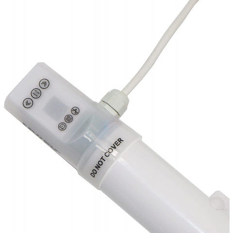 Mylek Tubular Heater 60W - 340mm - Low Energy Tube - Built in Digital Timer Thermal Cut Out - Mounting Brackets Greenhouse, Garage