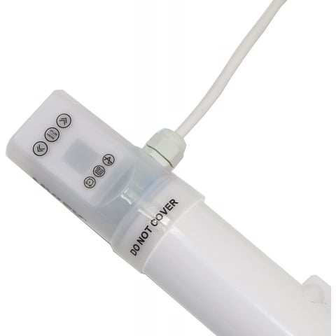 Tubular Heater 60W Low Energy - Tube 34cm And Cage Guard 31cm - Built in Digital Timer