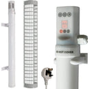 Tubular Heater 60W Low Energy - Tube 34cm And Cage Guard 31cm - Built in Digital Timer
