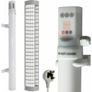 Mylek Tubular Heater 60W - 340mm - Low Energy Tube - Built in Digital Timer Thermal Cut Out - Mounting Brackets Greenhouse, Garage