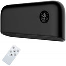 MYLEK Over Door Heater 2000W Wall Mounted Indoor Overdoor Hot Air Downflow Curtain Silver