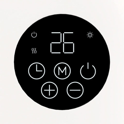 MYLEK Over Door Heater 2000W Wall Mounted Indoor Overdoor Hot Air Downflow Curtain White