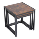 Livingandhome Multi-Purpose 3-Tier Nesting Side Table Collection