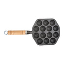Breeins 14-Hole Cast Iron Takoyaki Pan