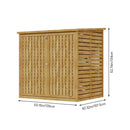 Breeins Outdoor Trash Bin Storage Shed
