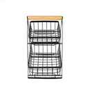 Lifeideas 2-Tier Removable Fruit and Vegetable Basket