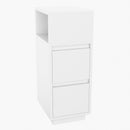 Livingandhome Minimalist Bedside Table with Drawers