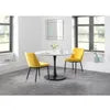 Delaunay Dining Chair - Pink/Grey/Blue/Mustard