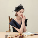 Black Vintage Fashion Fascinator