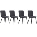 Livingandhome Set of 4 Modern Urban Style Armless Dining Chairs