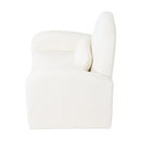 Swivel Chenille Upholstered Single Sofa Armchair