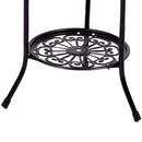 Breeins Black Metal Plant Display Rack