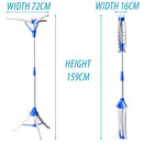 Homefront Clothes Rail Airer Drier, Portable Clothes Horse Hanger Rotary Tripod Design, Folds Flat for Storage, Easy Setup