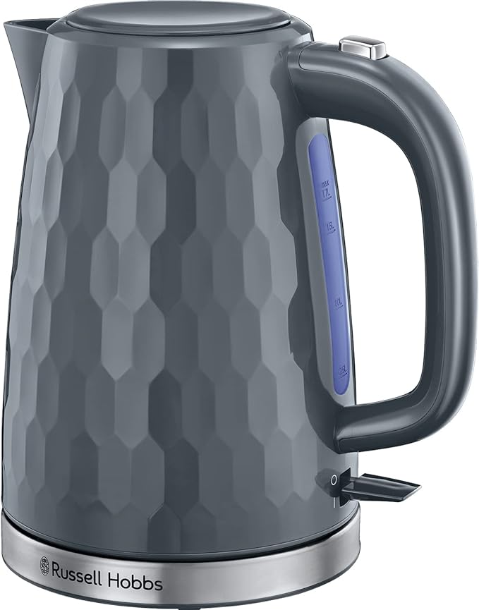 Russell Hobbs Honeycomb Textured 1.7L 3KW Jug Kettle