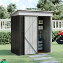 Garden Sanctuary 3X5 Storage Shed with Shelves