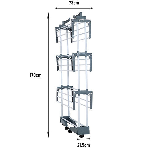 Homefront Clothes Airer Dryer - Lightweight & Foldable Design - Suitable For Indoor Or Outdoor Use