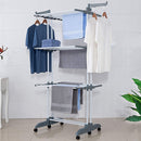 Homefront Clothes Airer Dryer - Lightweight & Foldable Design - Suitable For Indoor Or Outdoor Use