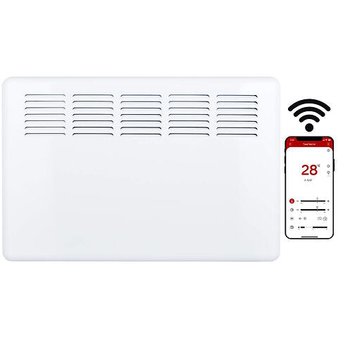 MYLEK Panel Heater Eco Smart WiFi App Radiator Electric Low Energy with Timer and Thermostat