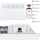 MYLEK Panel Heater Eco Smart WiFi App Radiator Electric Low Energy with Timer and Thermostat